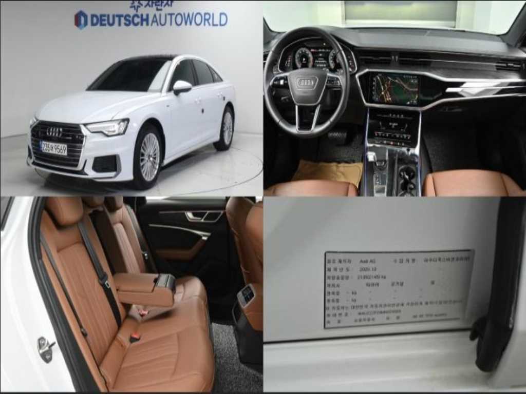 Audi A6 2021 Blanco - Importación desde Corea - HF Imports Iquique - Foto 1
