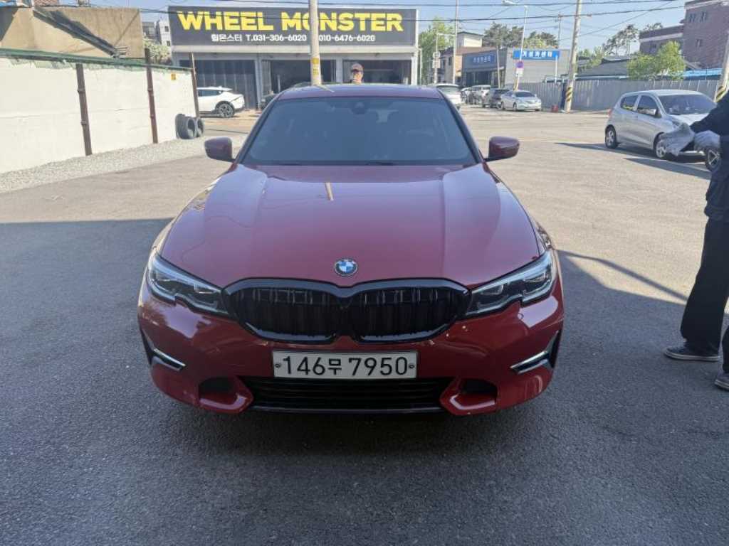 BMW 3 series 2019 Rojo - Importación desde Corea - HF Imports Iquique - Foto 1