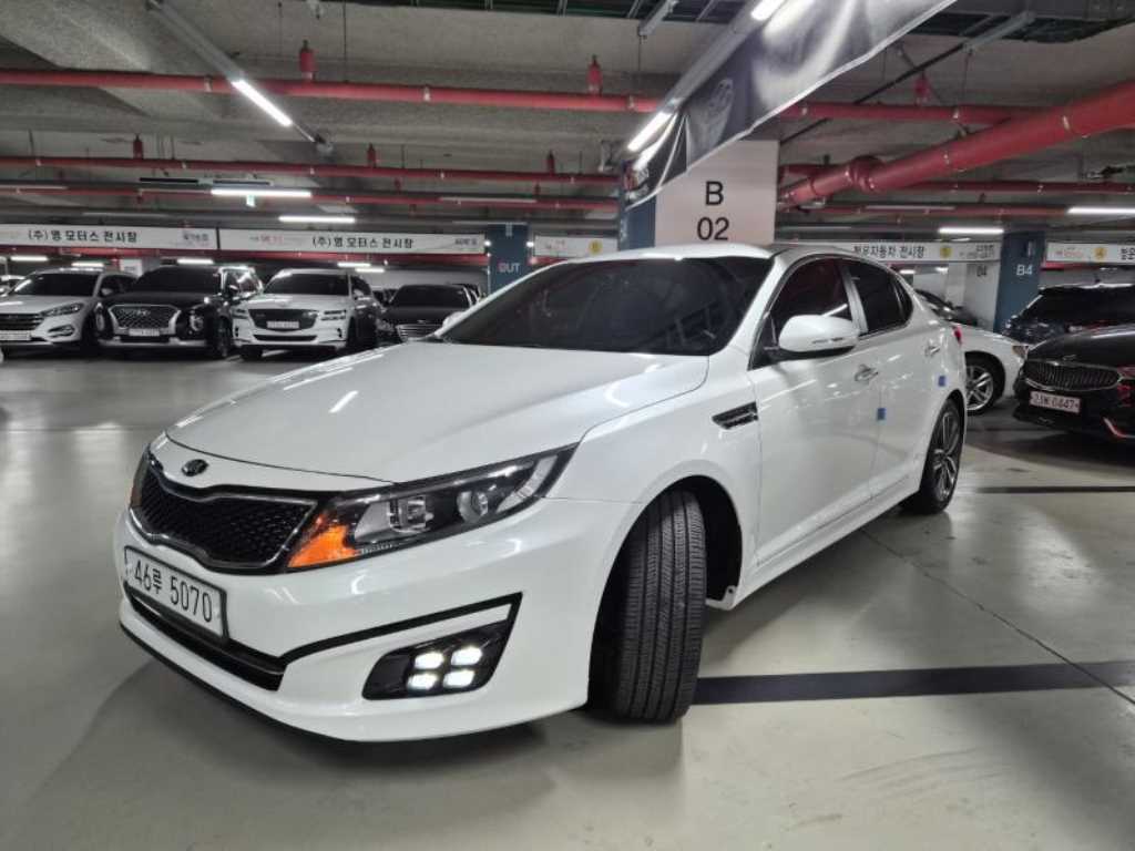 KIA K5 2014 Blanco - Importación desde Corea - HF Imports Iquique - Foto 1