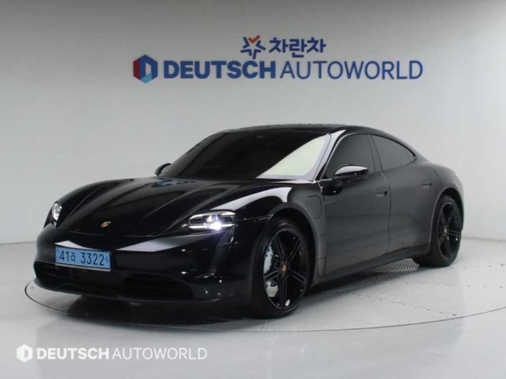 Porsche Taycan 2024 Negro - Importación desde Corea - HF Imports Iquique - Foto 1