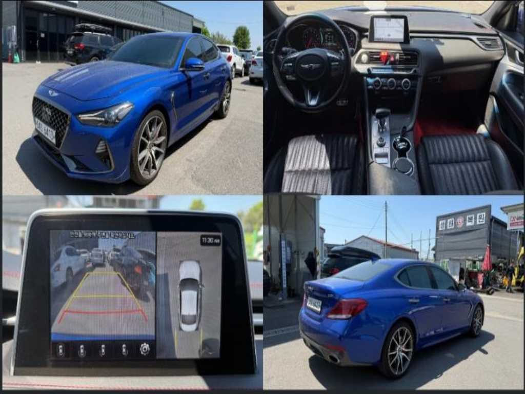 Genesis G70 2019 Azul - Importación desde Corea - HF Imports Iquique - Foto 1