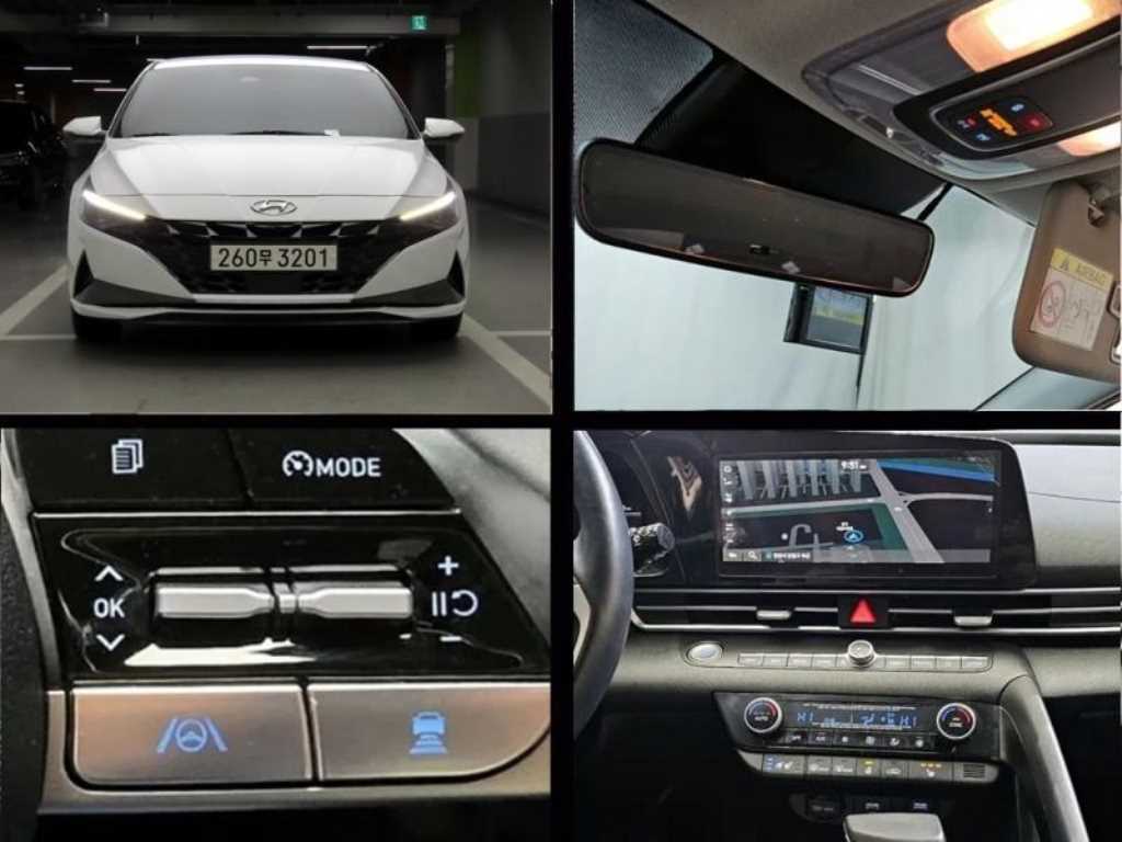 HYUNDAI Avante 2021 Blanco - Importación desde Corea - HF Imports Iquique - Foto 1