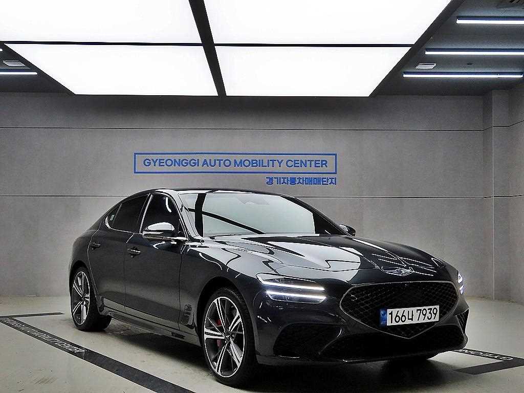 Genesis G70 2024 Azul - Importación desde Corea - HF Imports Iquique - Foto 1