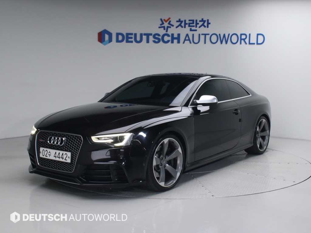 Audi RS5 2013 Negro - Importación desde Corea - HF Imports Iquique - Foto 1