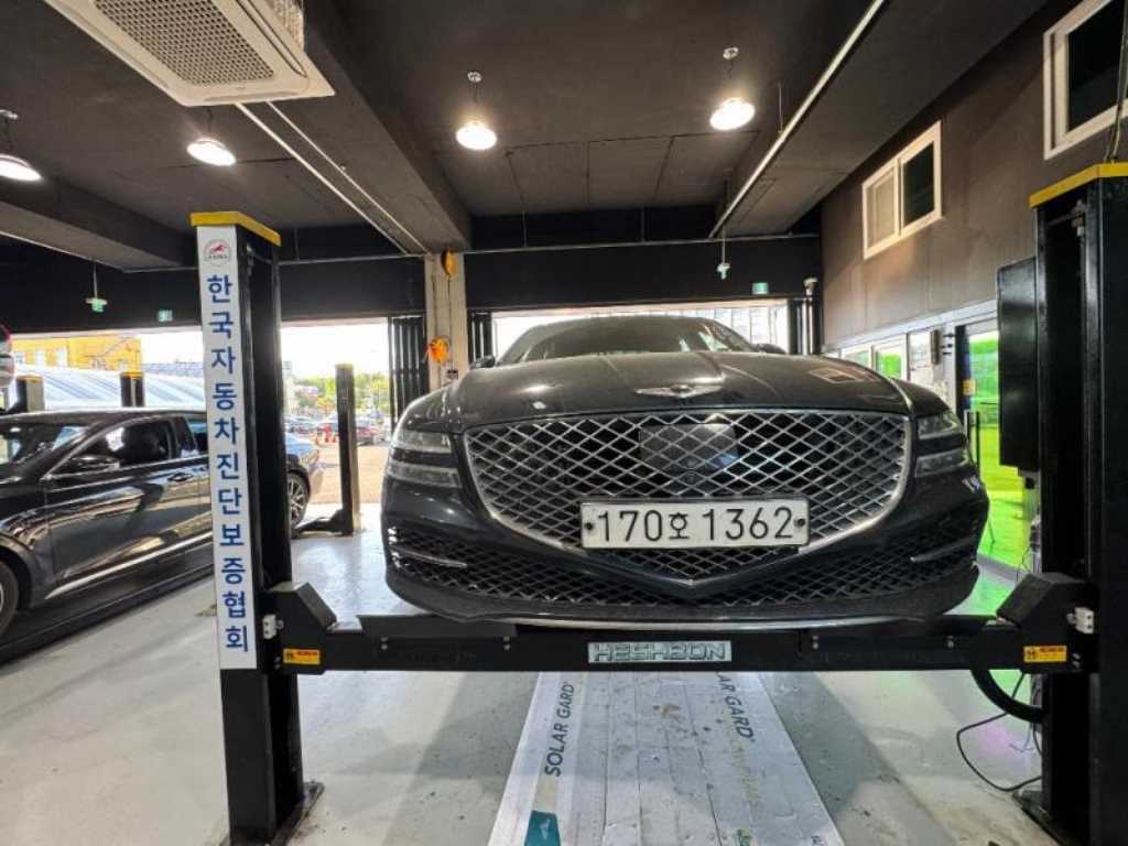 Genesis G80 2021 Azul - Importación desde Corea - HF Imports Iquique - Foto 1