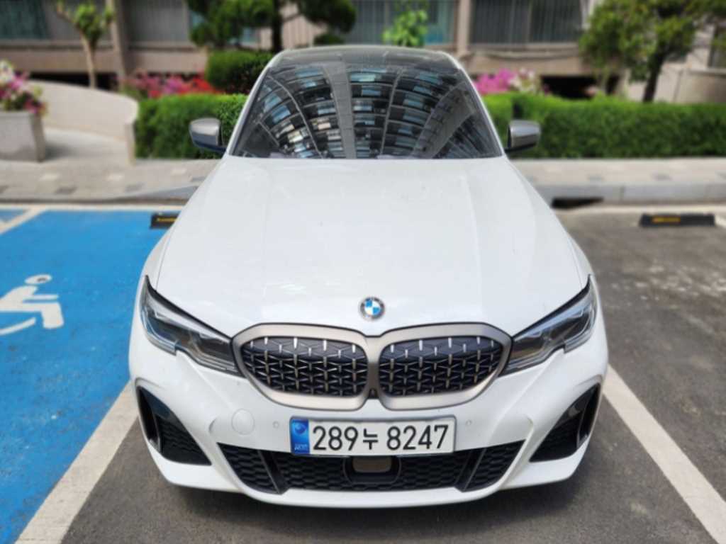 BMW 3 series 2021 Blanco - Importación desde Corea - HF Imports Iquique - Foto 1