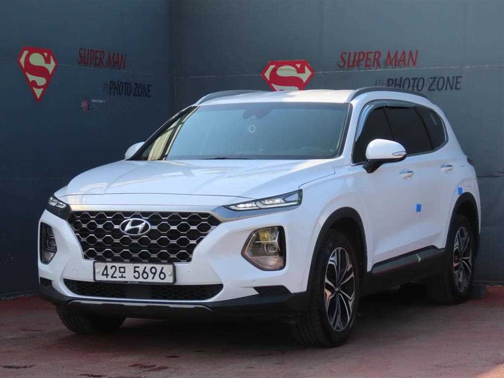 HYUNDAI Santa Fe 2019 Blanco - Importación desde Corea - HF Imports Iquique - Foto 1