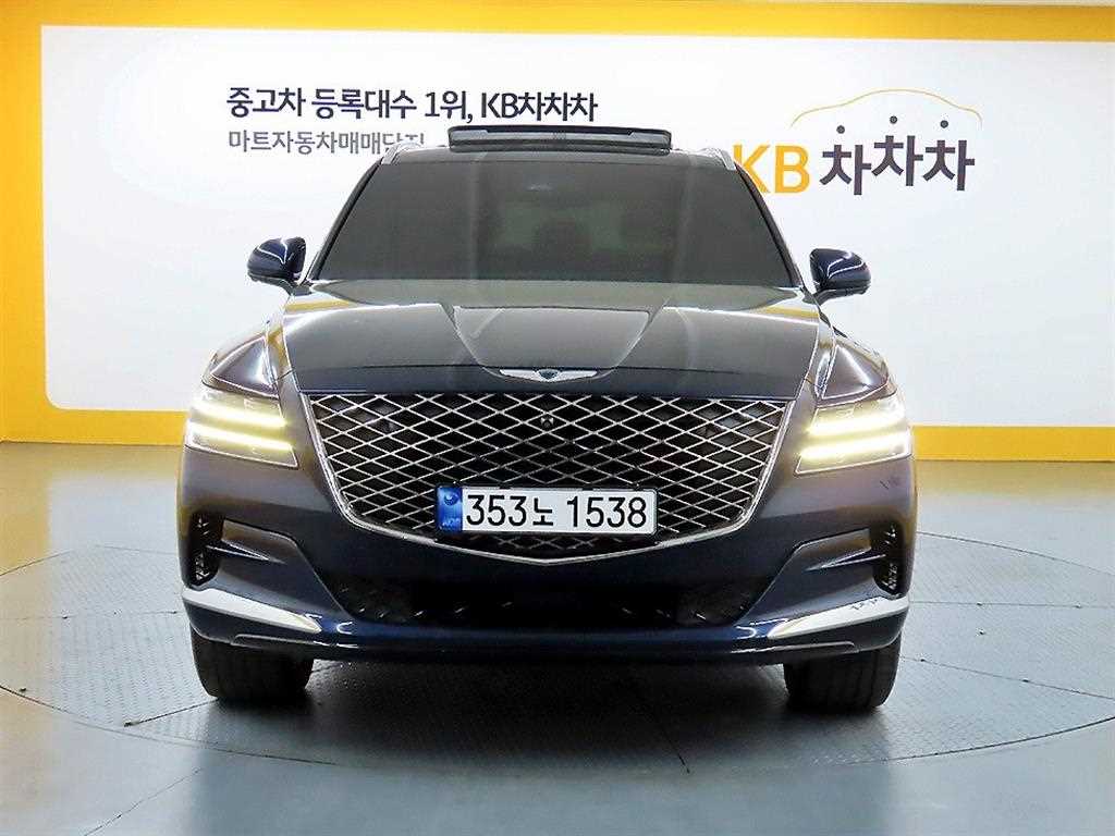 Genesis GV80 2022 Azul - Importación desde Corea - HF Imports Iquique - Foto 1