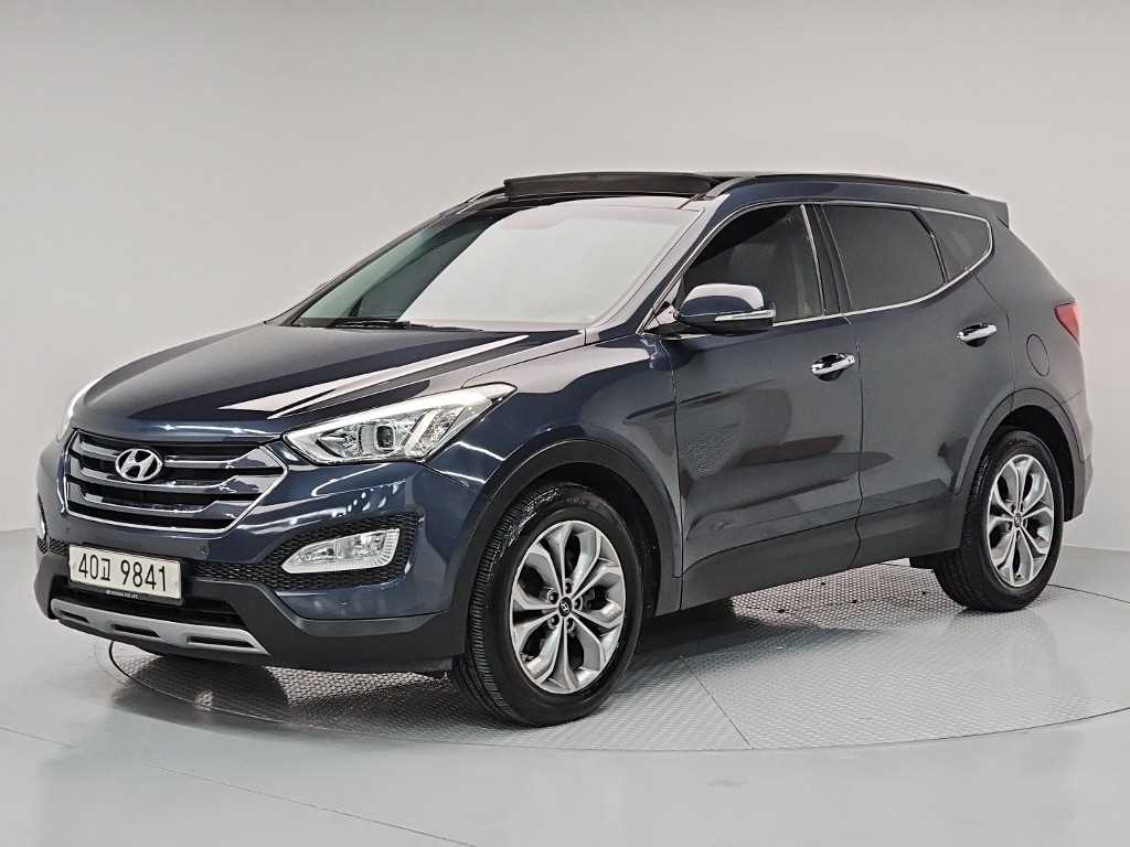 HYUNDAI Santa Fe 2015 Azul - Importación desde Corea - HF Imports Iquique - Foto 1