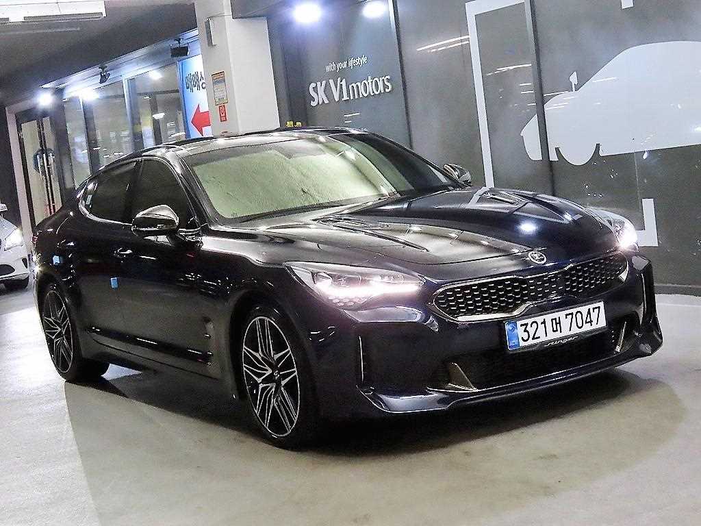 KIA Stinger 2021 Azul - Importación desde Corea - HF Imports Iquique - Foto 1