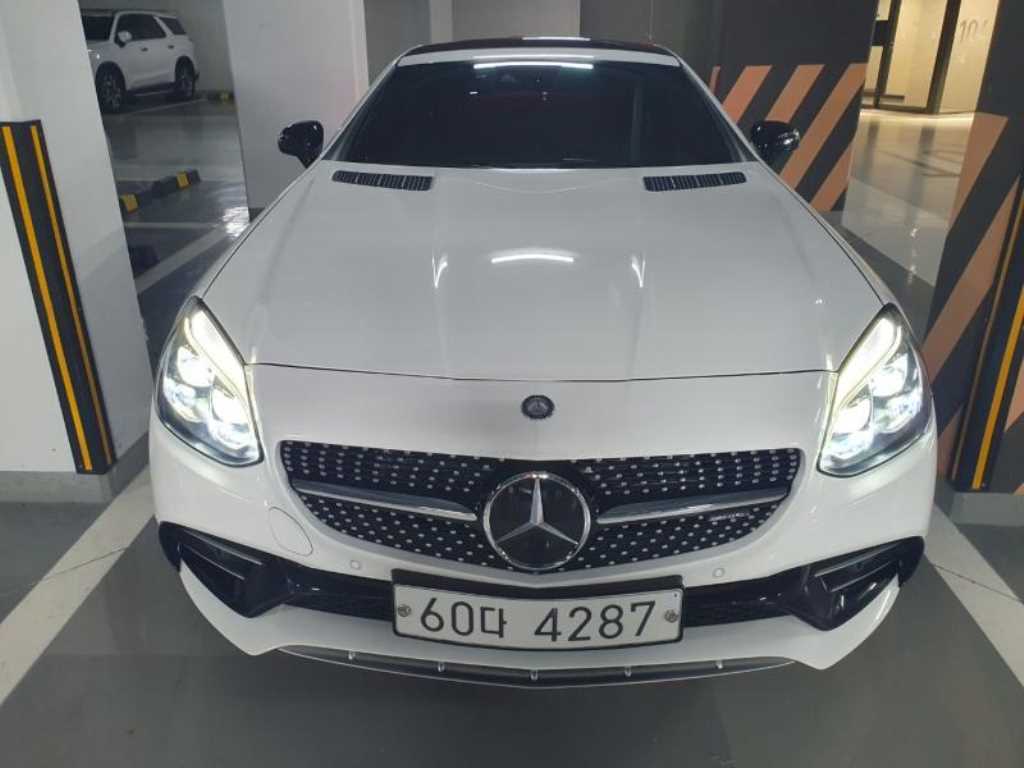 Mercedes Benz SLC Class 2017 Blanco - Importación desde Corea - HF Imports Iquique - Foto 1