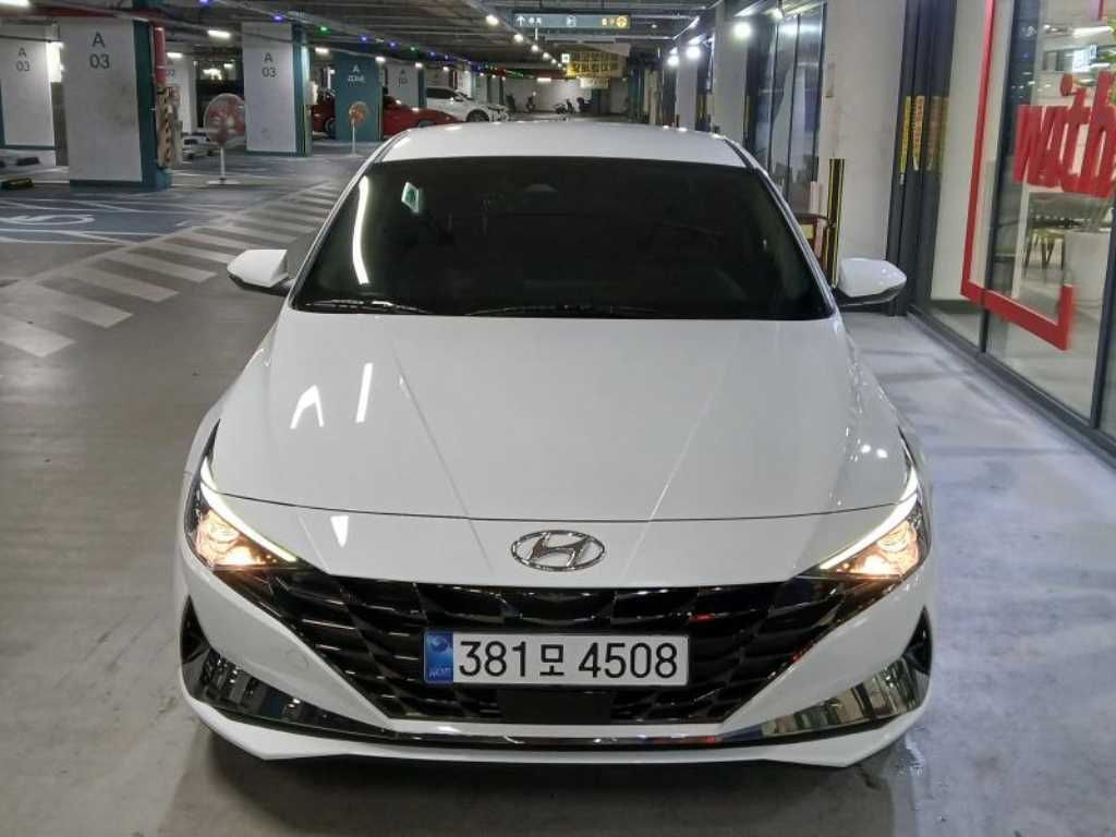 HYUNDAI Avante 2021 Blanco - Importación desde Corea - HF Imports Iquique - Foto 1