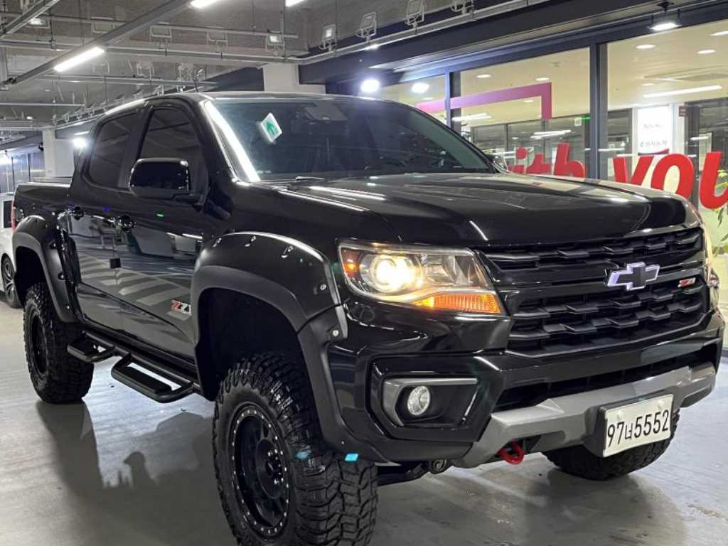 Chevrolet ?Colorado 2021 Negro - Importación desde Corea - HF Imports Iquique - Foto 1