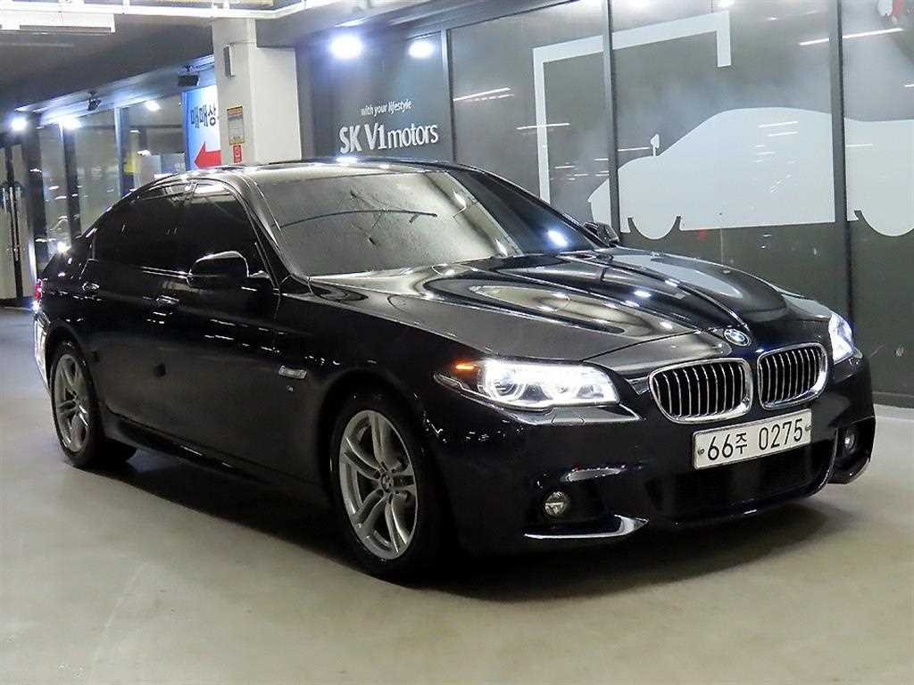 BMW 5 Series 2016 Negro - Importación desde Corea - HF Imports Iquique - Foto 1