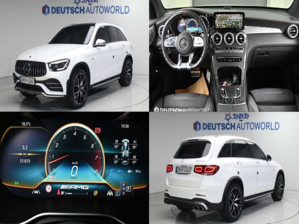 Mercedes Benz GLC Class 2021 Blanco - Importación desde Corea - HF Imports Iquique - Foto 1