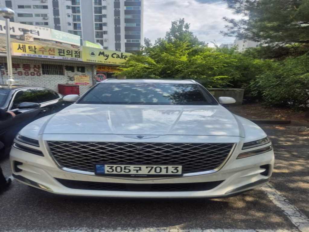Genesis GV80 2022 Blanco - Importación desde Corea - HF Imports Iquique - Foto 1