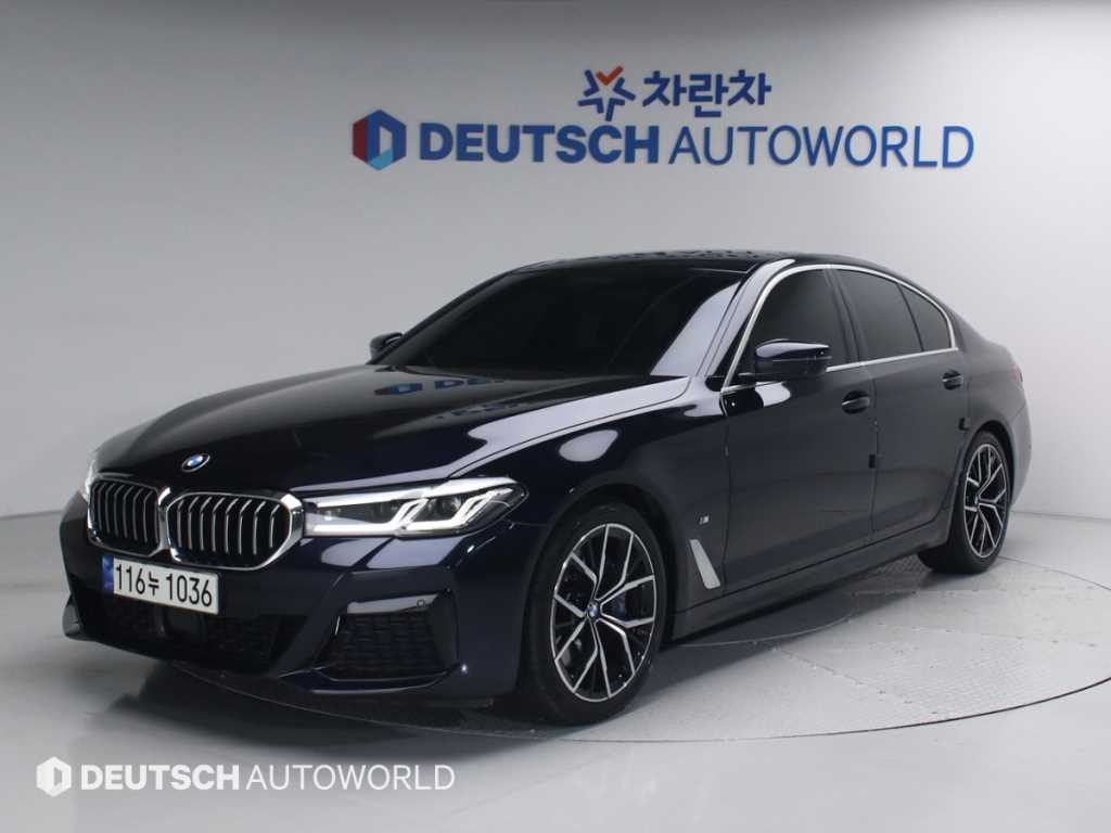 BMW 5 Series 2021 Negro - Importación desde Corea - HF Imports Iquique - Foto 1