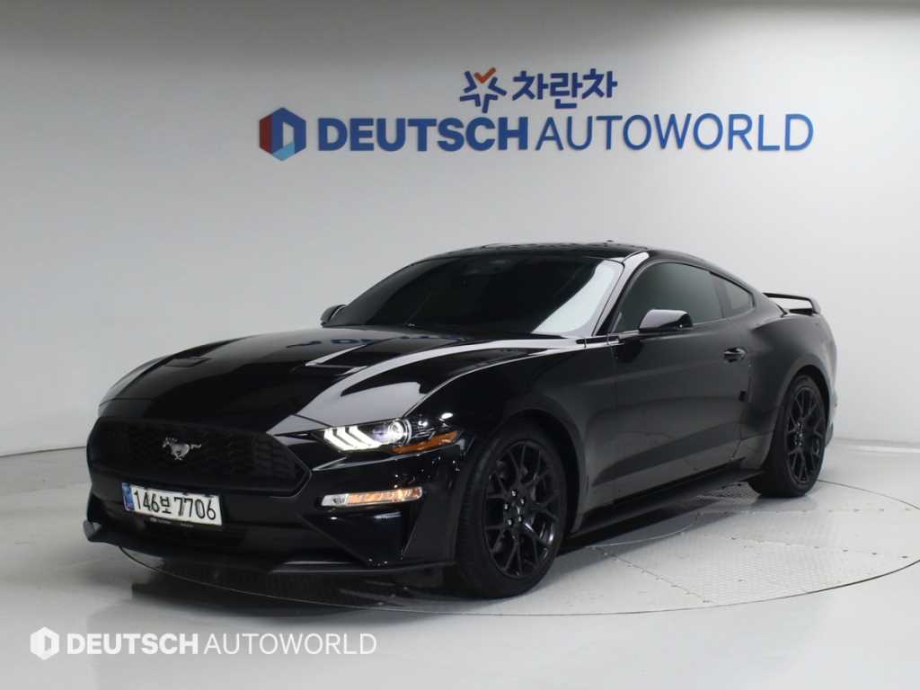 Ford Mustang 2020 Negro - Importación desde Corea - HF Imports Iquique - Foto 1