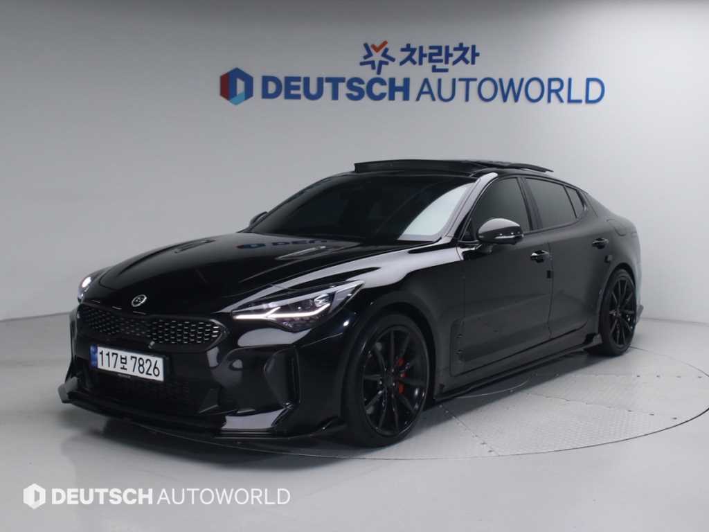KIA Stinger 2021 Negro - Importación desde Corea - HF Imports Iquique - Foto 1