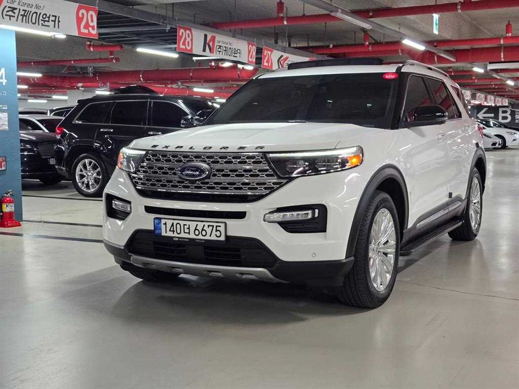 Ford Explorer 2022 Blanco - Importación desde Corea - HF Imports Iquique - Foto 1
