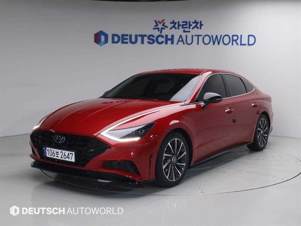 HYUNDAI Sonata 2021 Rojo - Importación desde Corea - HF Imports Iquique - Foto 1