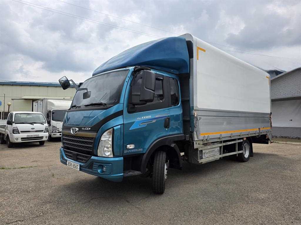 medium and large cargo truck 2022 Azul - Importación desde Corea - HF Imports Iquique - Foto 1