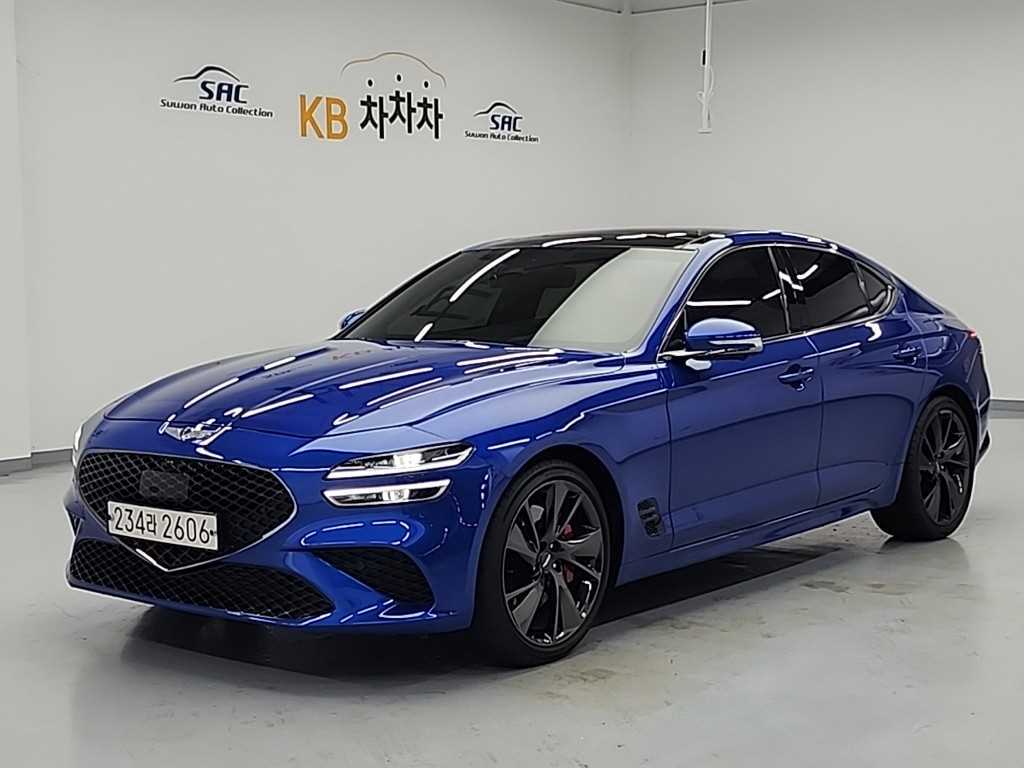 Genesis G70 2021 Azul - Importación desde Corea - HF Imports Iquique - Foto 1
