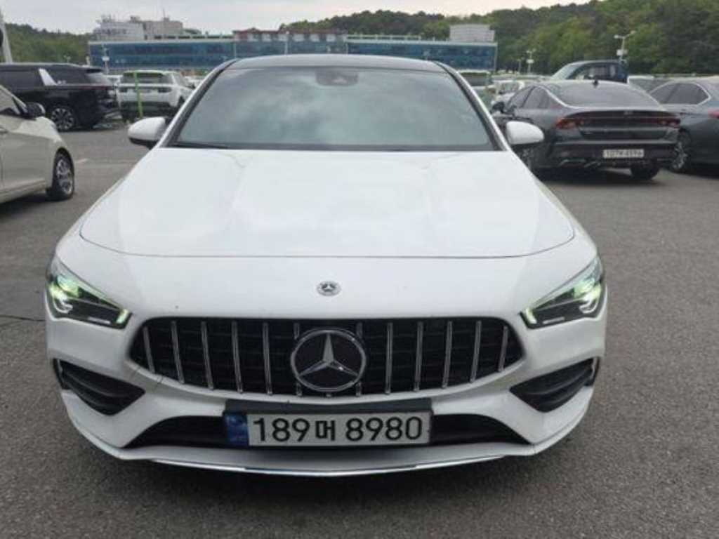 Mercedes Benz CLA Class 2021 Blanco - Importación desde Corea - HF Imports Iquique - Foto 1