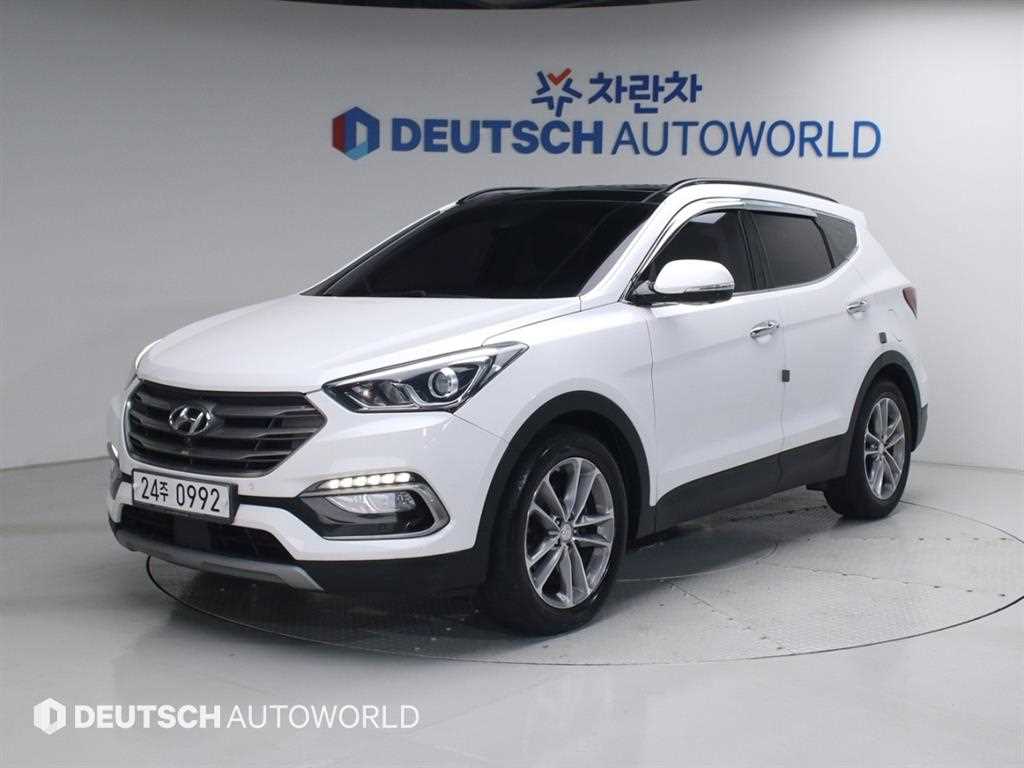 HYUNDAI Santa Fe 2016 Blanco - Importación desde Corea - HF Imports Iquique - Foto 1