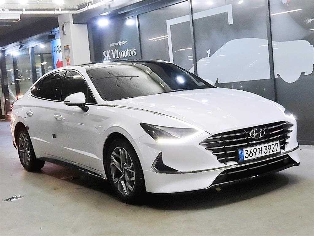 HYUNDAI Sonata 2021 Blanco - Importación desde Corea - HF Imports Iquique - Foto 1