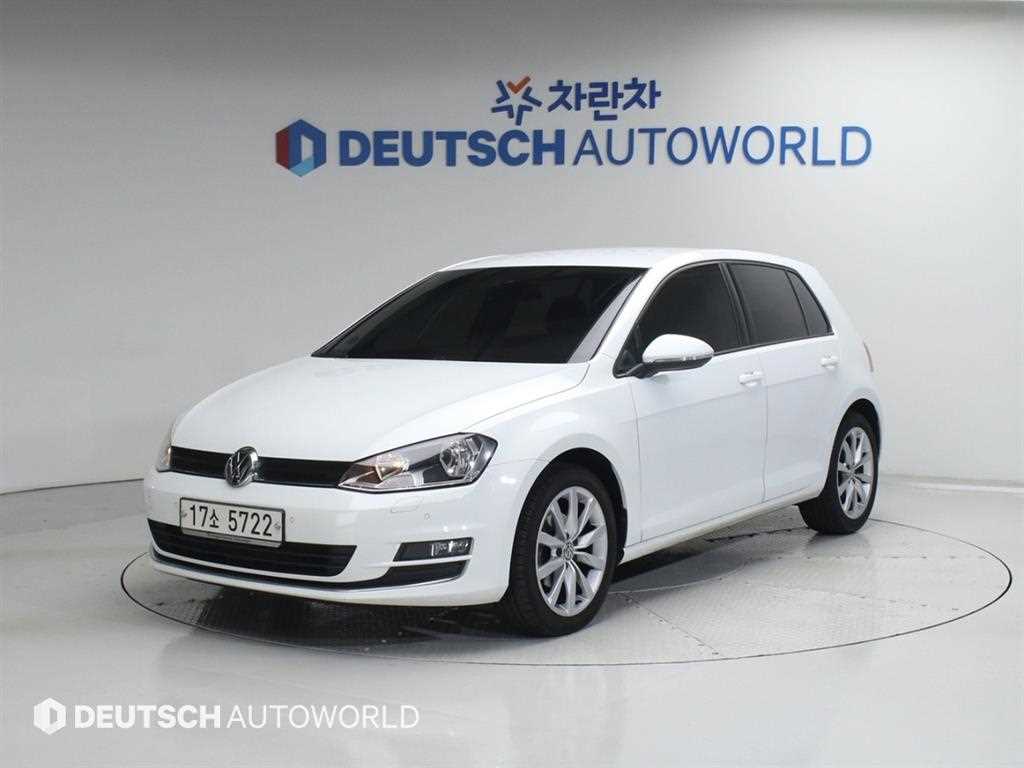 Volkswagen Golf 2014 Blanco - Importación desde Corea - HF Imports Iquique - Foto 1