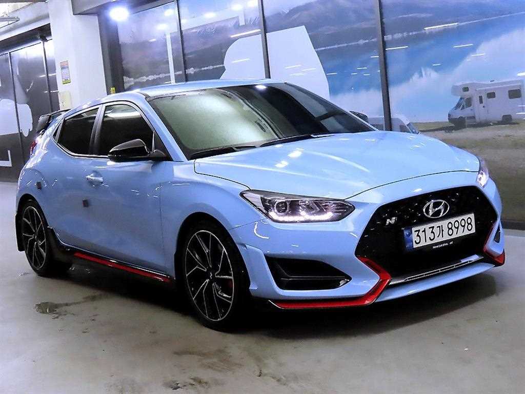 HYUNDAI Veloster 2021 skyblue - Importación desde Corea - HF Imports Iquique - Foto 1