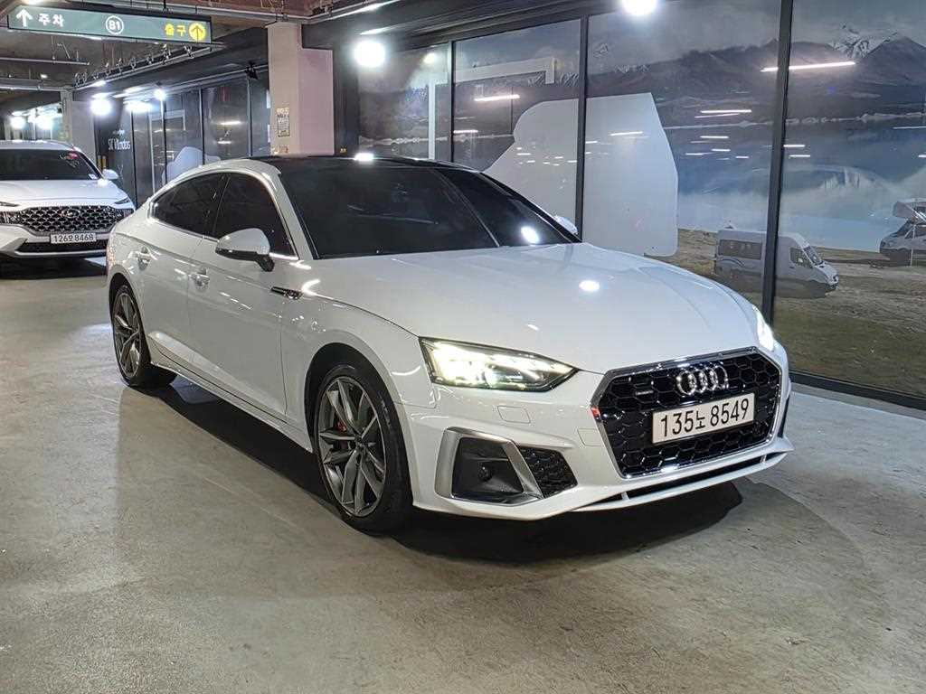 Audi A5 2020 Blanco - Importación desde Corea - HF Imports Iquique - Foto 1