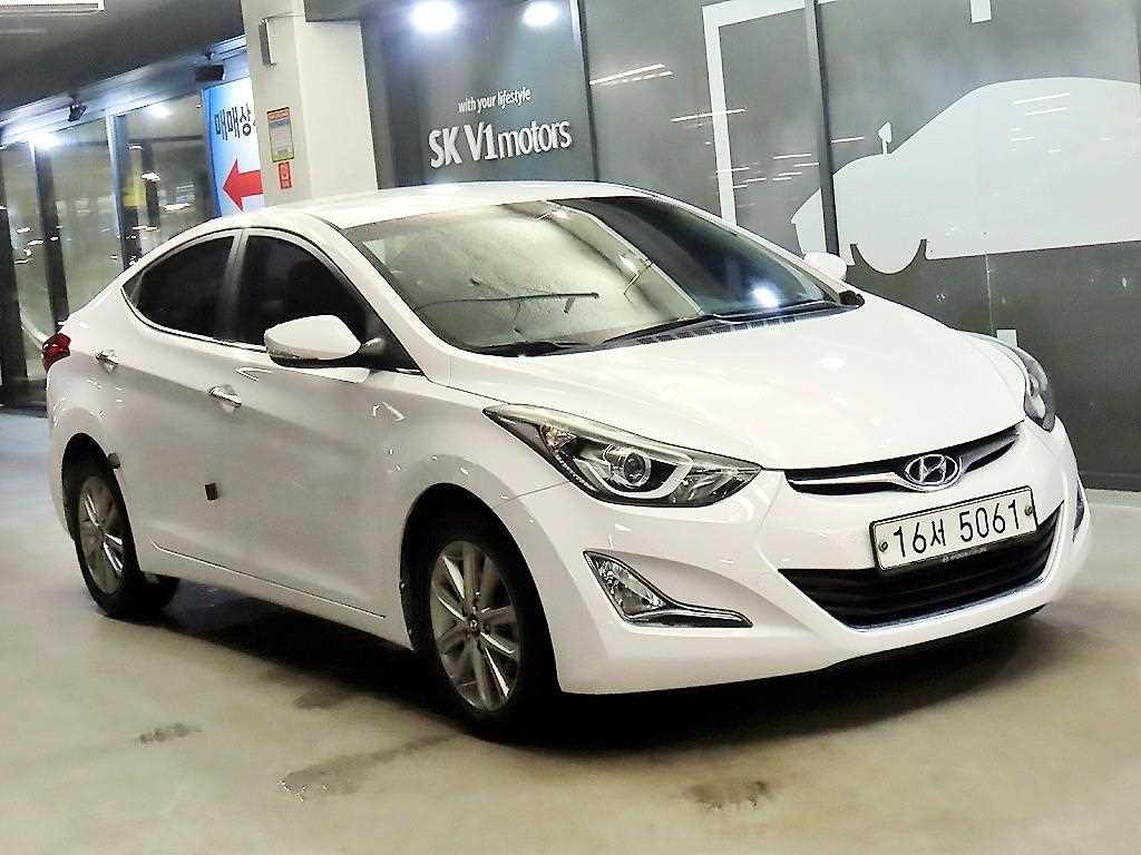 HYUNDAI Avante 2014 Blanco - Importación desde Corea - HF Imports Iquique - Foto 1