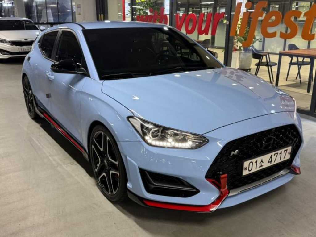 HYUNDAI Veloster 2019 skyblue - Importación desde Corea - HF Imports Iquique - Foto 1