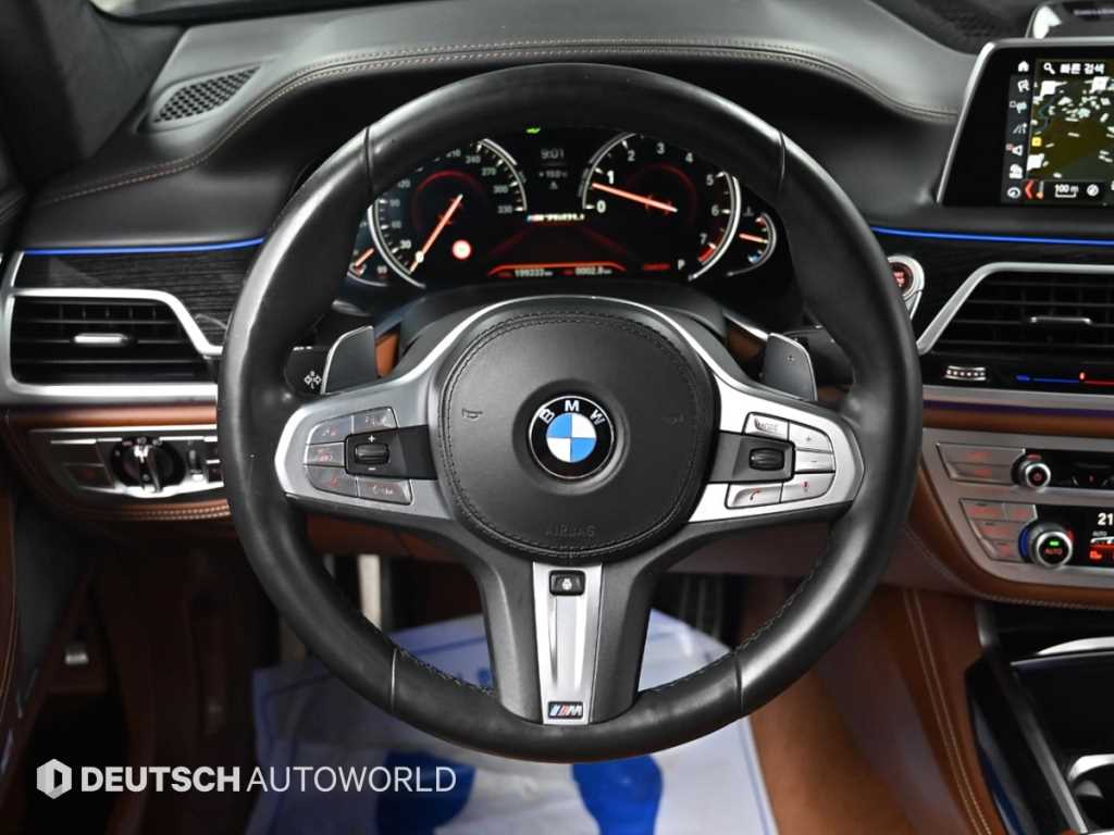BMW 7 Series 2018 Azul - Importación desde Corea - HF Imports Iquique - Foto 13