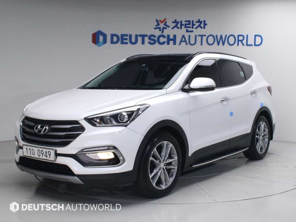 HYUNDAI Santa Fe 2016 Blanco - Importación desde Corea - HF Imports Iquique - Foto 1