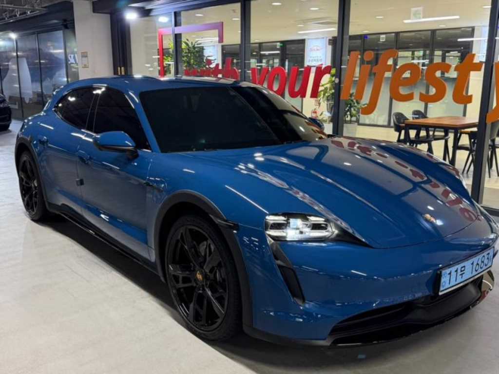 Porsche Taycan 2022 Azul - Importación desde Corea - HF Imports Iquique - Foto 1