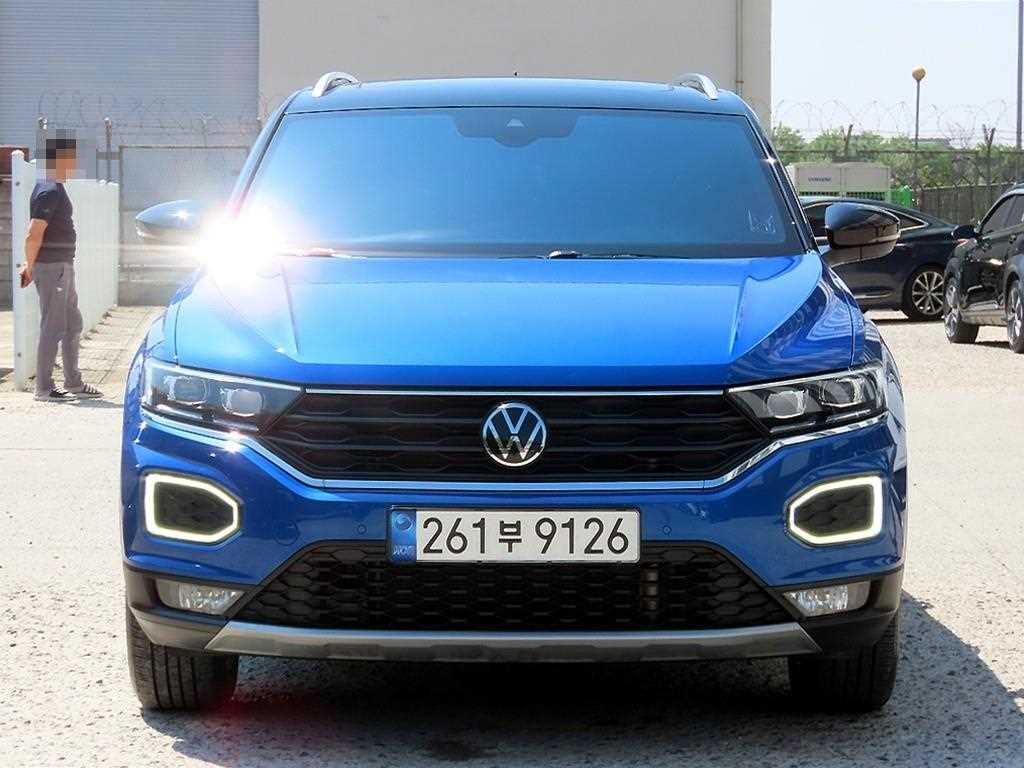 Volkswagen T-Roc 2022 Azul - Importación desde Corea - HF Imports Iquique - Foto 1