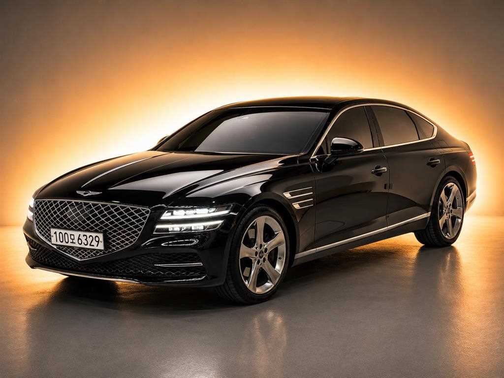 Genesis G80 2021 Negro - Importación desde Corea - HF Imports Iquique - Foto 1