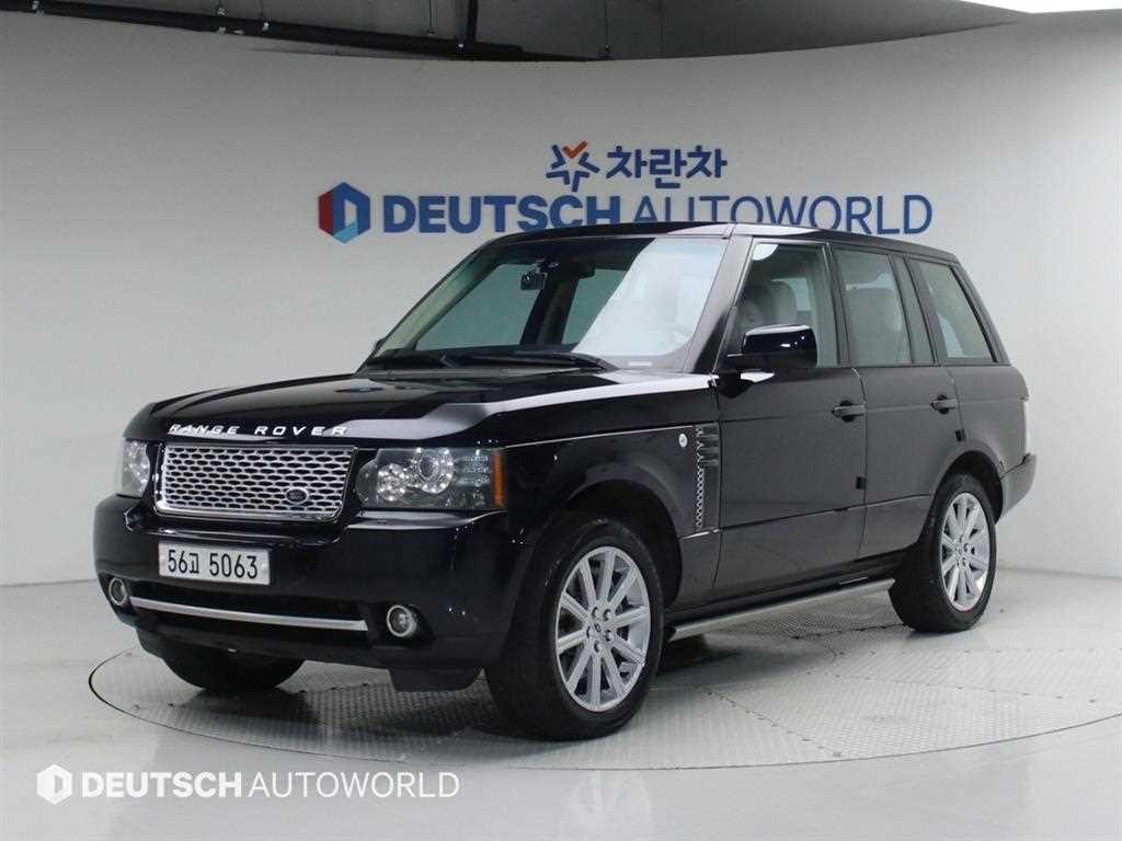 Land Rover Range Rover 2010 Negro - Importación desde Corea - HF Imports Iquique - Foto 1