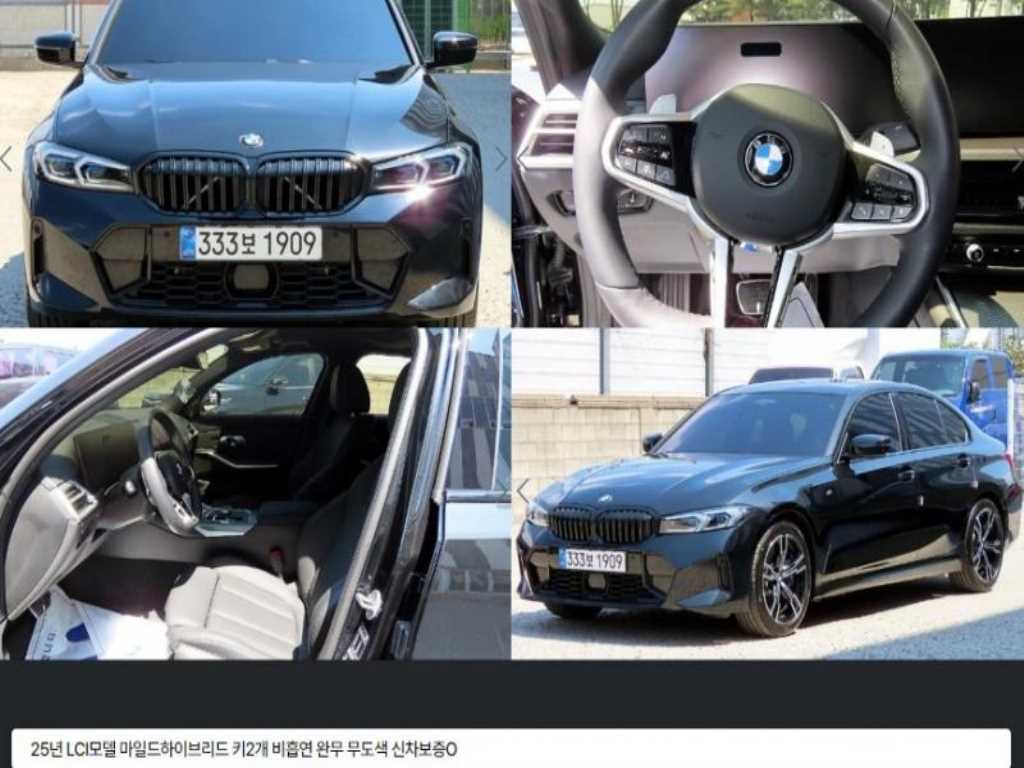 BMW 3 series 2025 Negro - Importación desde Corea - HF Imports Iquique - Foto 1
