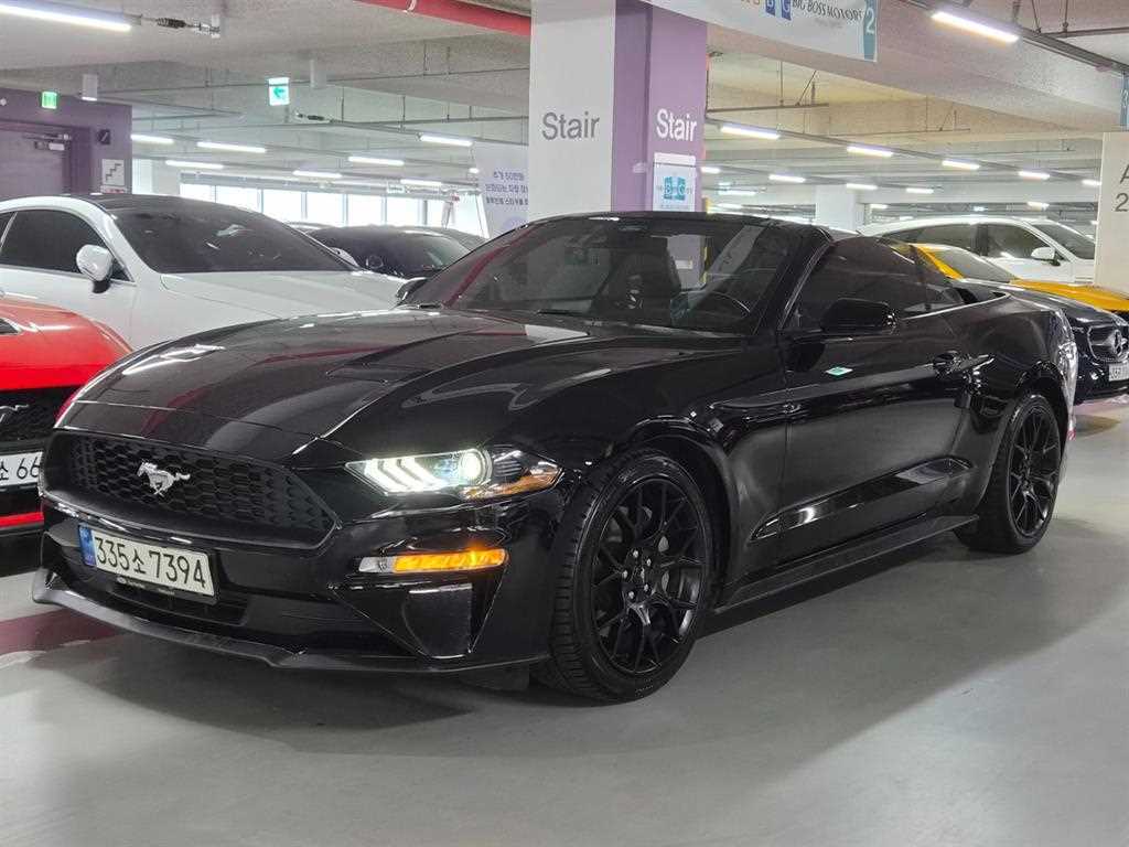 Ford Mustang 2021 Negro - Importación desde Corea - HF Imports Iquique - Foto 1