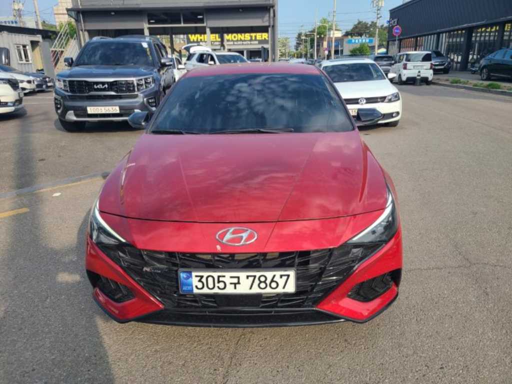 HYUNDAI Avante 2021 Rojo - Importación desde Corea - HF Imports Iquique - Foto 1