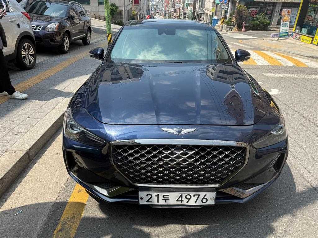 Genesis G70 2019 Azul - Importación desde Corea - HF Imports Iquique - Foto 1