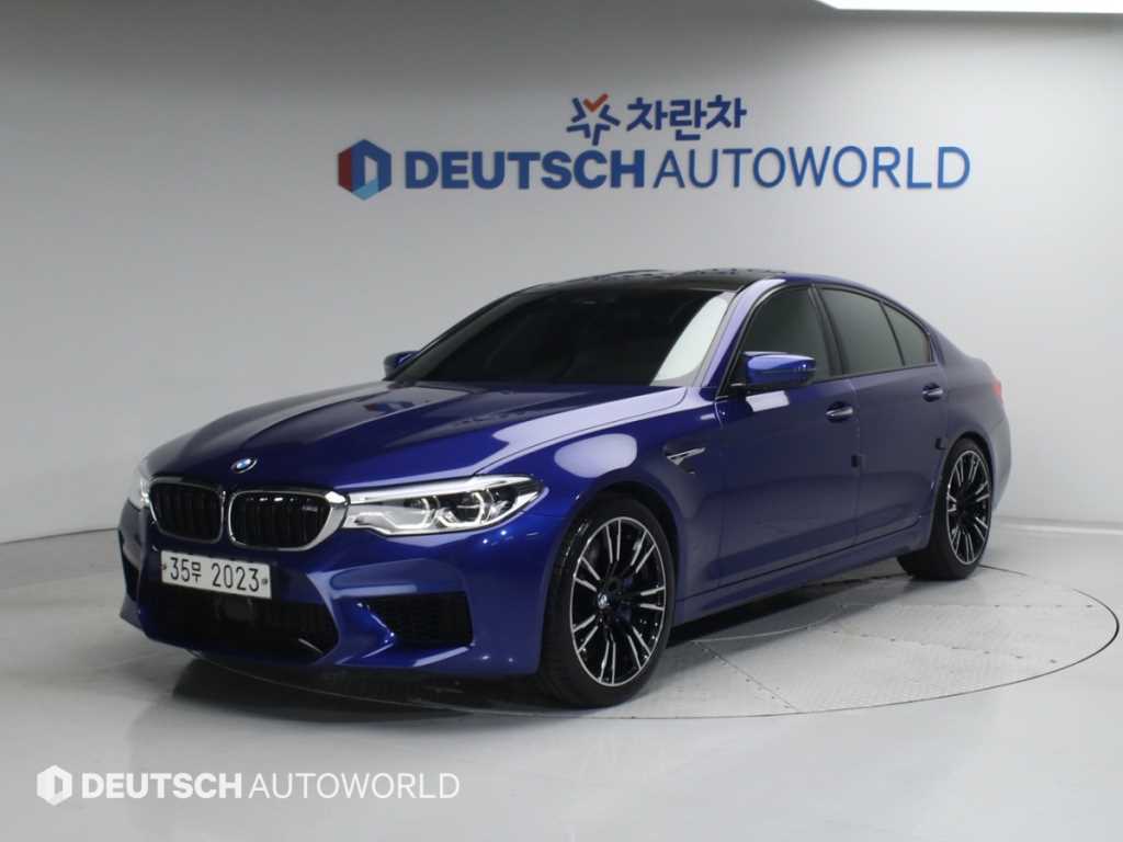 BMW 5 Series 2018 Azul - Importación desde Corea - HF Imports Iquique - Foto 1