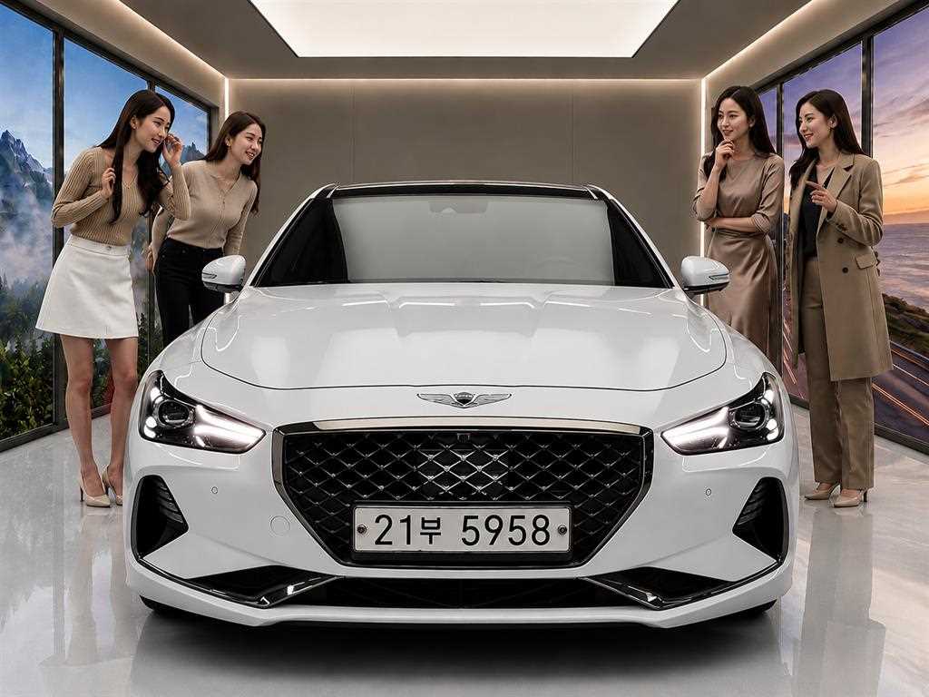 Genesis G70 2018 Blanco - Importación desde Corea - HF Imports Iquique - Foto 1