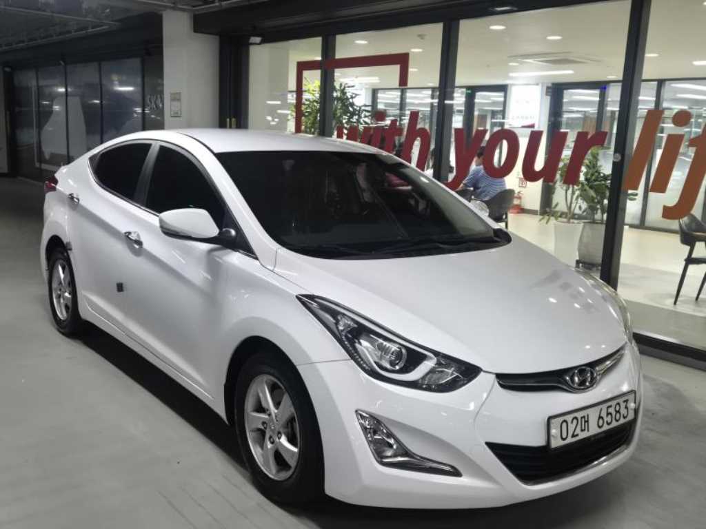 HYUNDAI Avante 2015 Blanco - Importación desde Corea - HF Imports Iquique - Foto 1