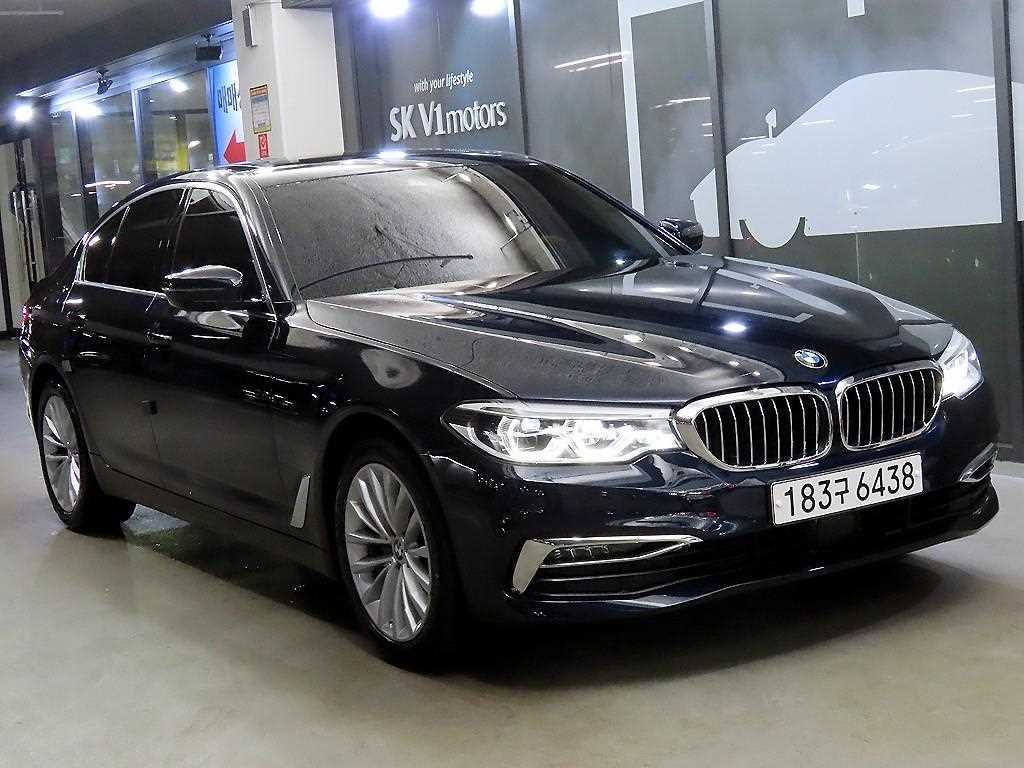 BMW 5 Series 2020 Azul - Importación desde Corea - HF Imports Iquique - Foto 1