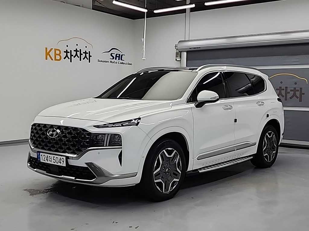 HYUNDAI Santa Fe 2022 Blanco - Importación desde Corea - HF Imports Iquique - Foto 1